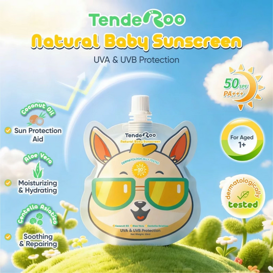 TendeRoo Natural Baby Sunscreen SPF50 PA+++ 50ml