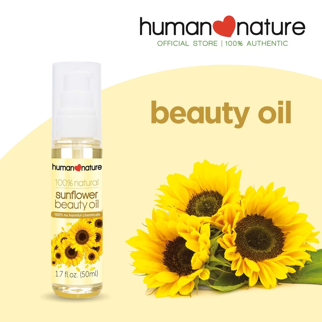 Human Nature Sunflower Seed Beauty Oil 50ml