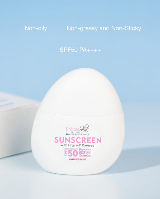 Brilliant Skin SunProfessional Sunscreen with Orgasol Caresse SPF 50 PA++++