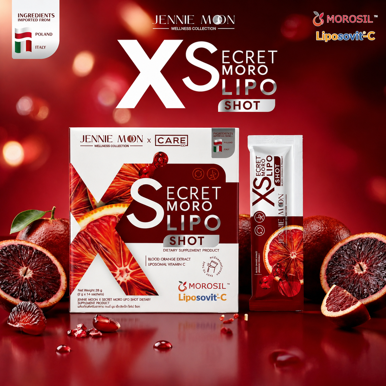 Jennie Moon X Secret Moro Lipo Shot 14s