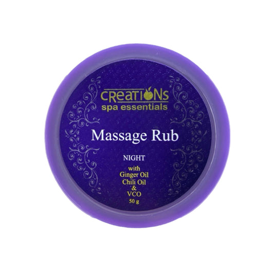 Creations Spa Essentials Pain Relief Rub Sleep Lavender Scent 50g