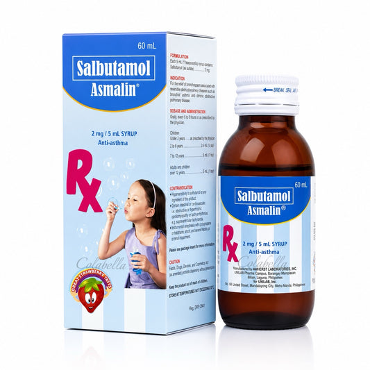 Salbutamol Asmalin 2mg/5ml Syrup 60ml