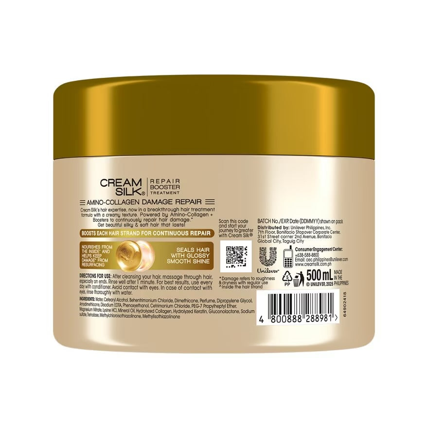 Creamsilk Booster Treatment Amino Collagen Damage Repair 500ml