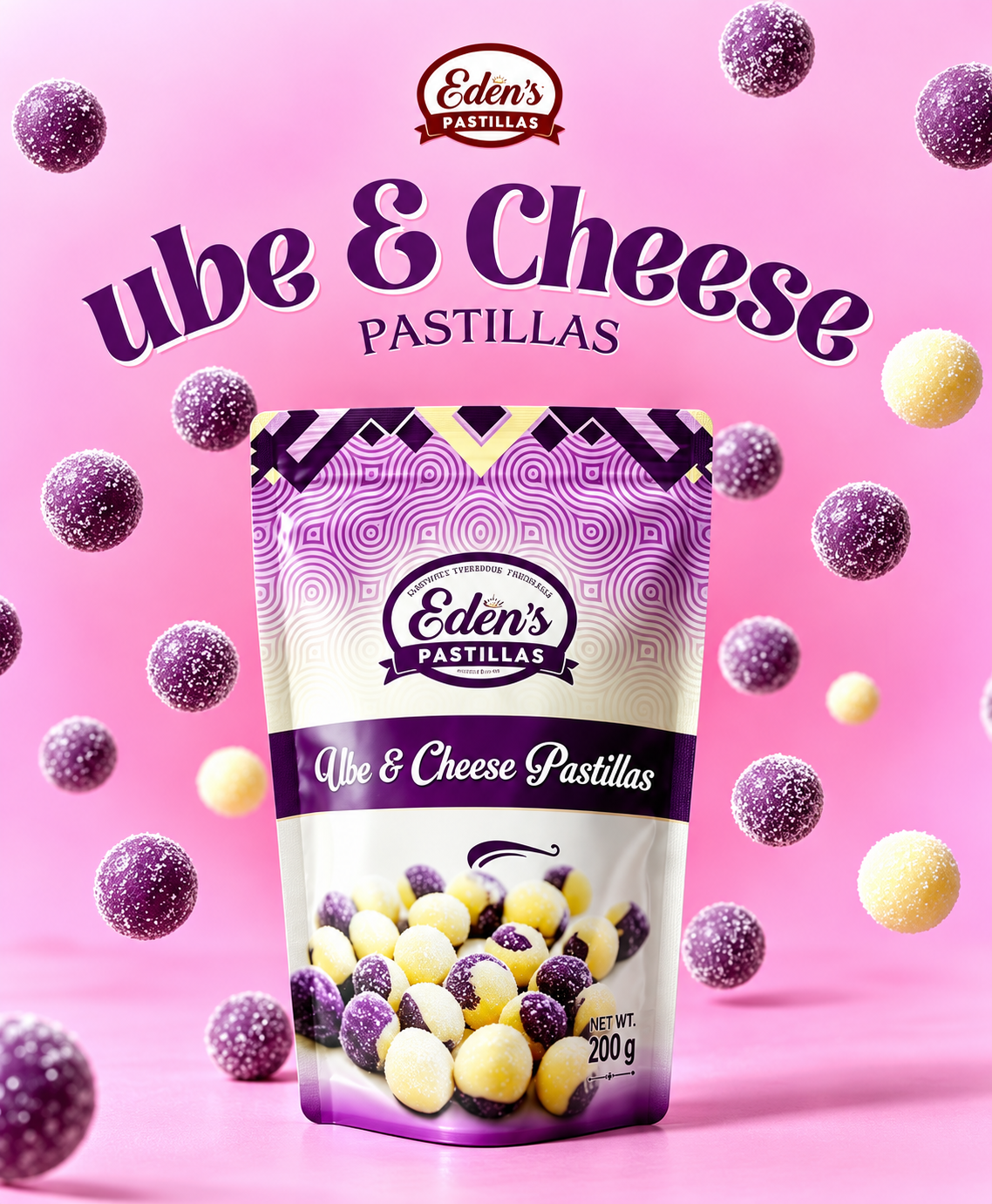 Eden’s Pastillas 200g (Choose a Flavor)