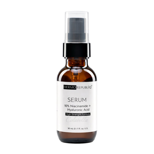 Dermorepubliq 10% Niacinamide + Hyaluronic High-Strength Formula Serum 30ml