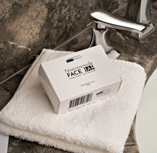 Dermorepubliq Niacinamide Acne And Oil Control Face Bar Soap 100g