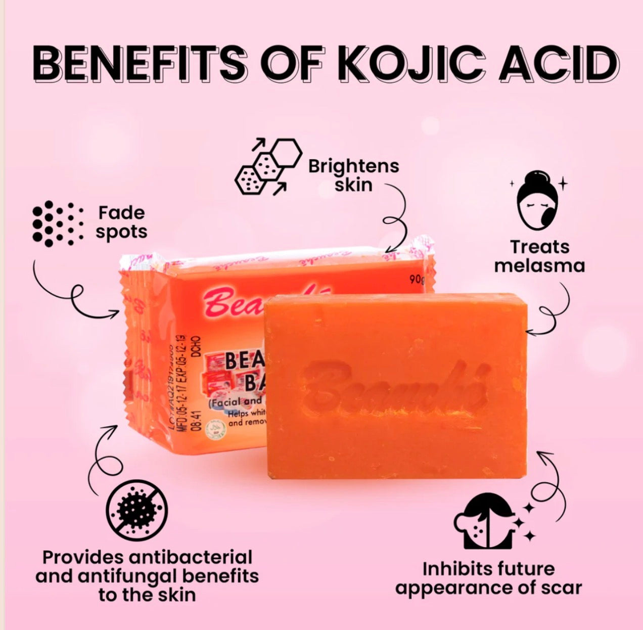 Beauché Beauty Bar Soap 90g