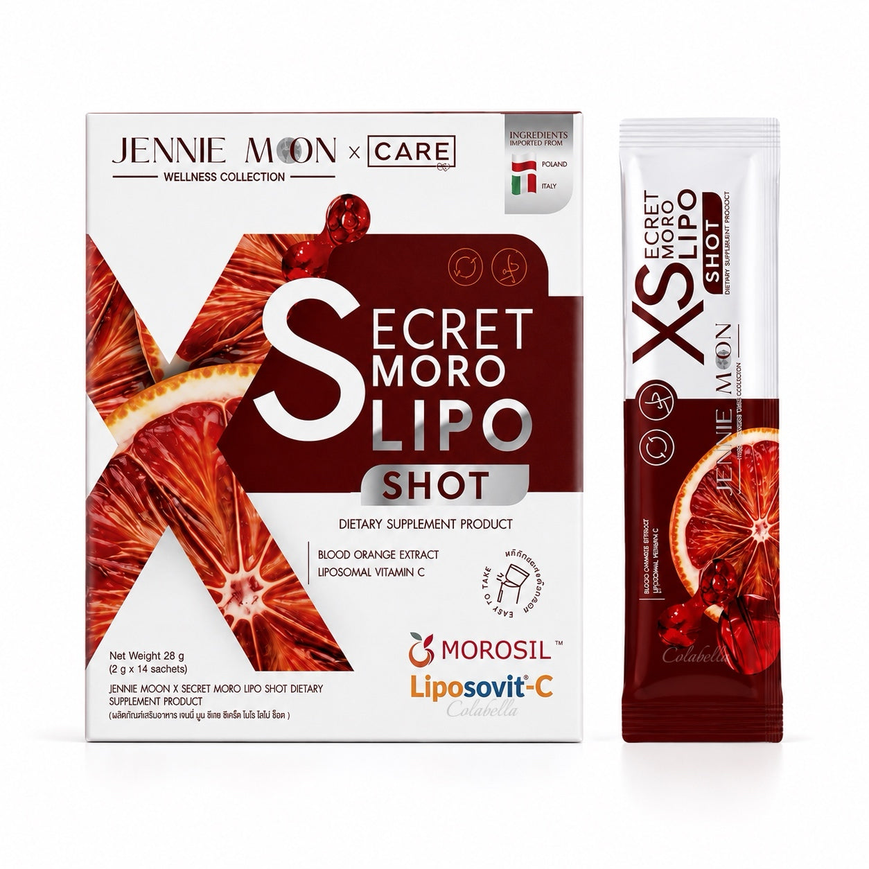 Jennie Moon X Secret Moro Lipo Shot 14s