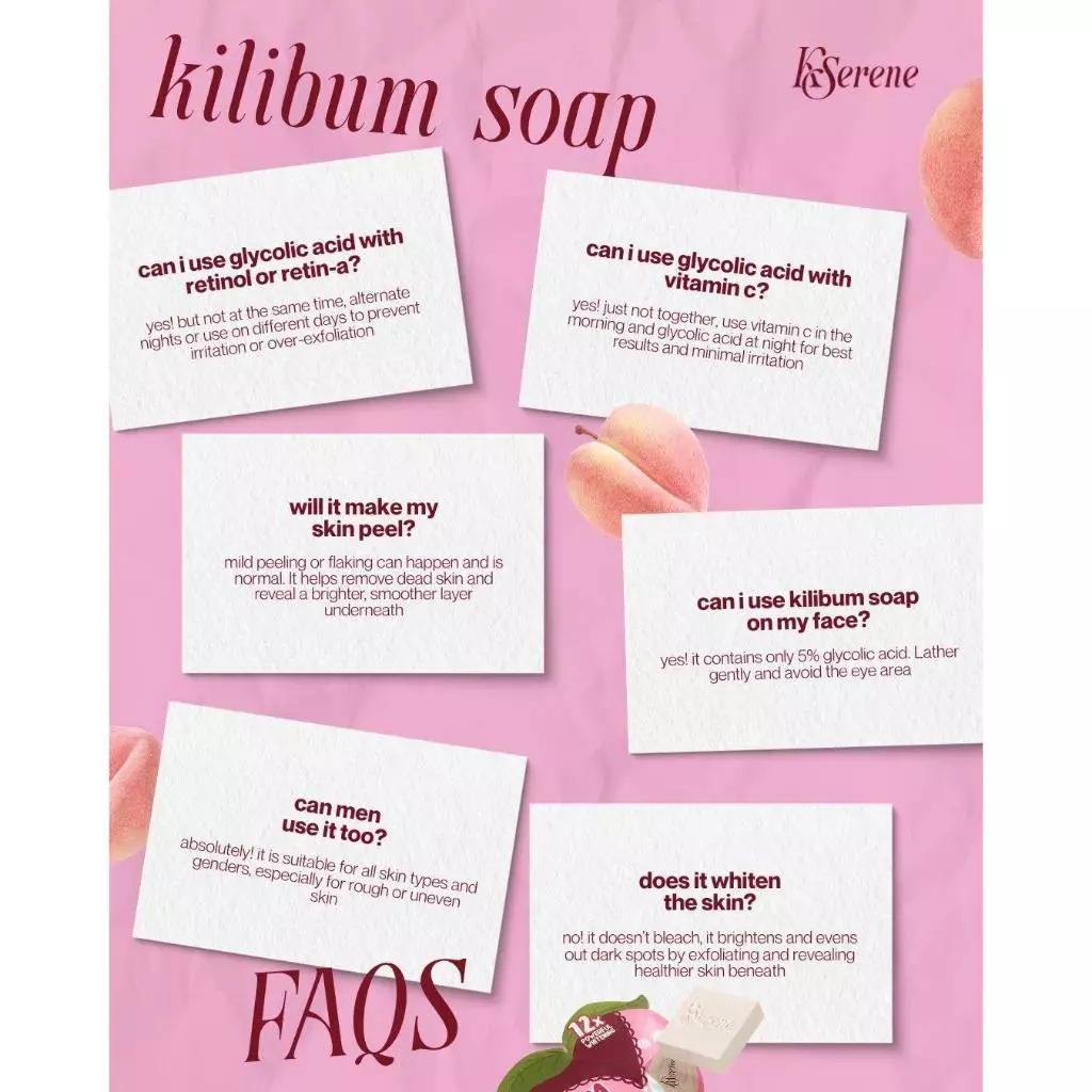 KSerene KiliBum Gluta Glycolic Soap 3 x 70g