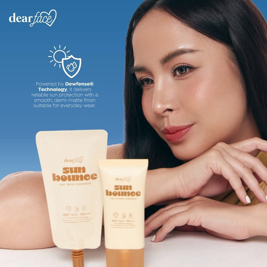 Dear Face Sunbounce Daily Tinted Sunscreen 50g