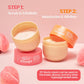 Luxe Organix Bye Bye Bum Bumps White and Clear Booty Cream 230g