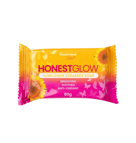 Honest Glow Sunflower Ceramide Soap by Transformed Skin 80g