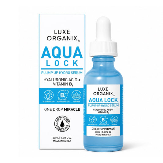 Luxe Organix Aqua Lock HyaGlow White Serum 30ml