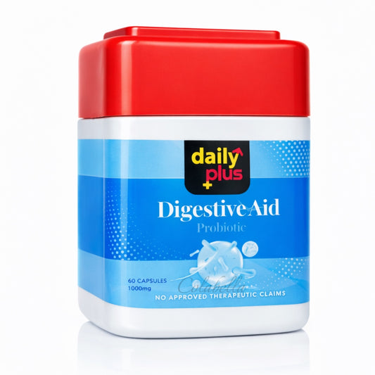 Daily Plus Digestive Aid Supplement 60 Capsules