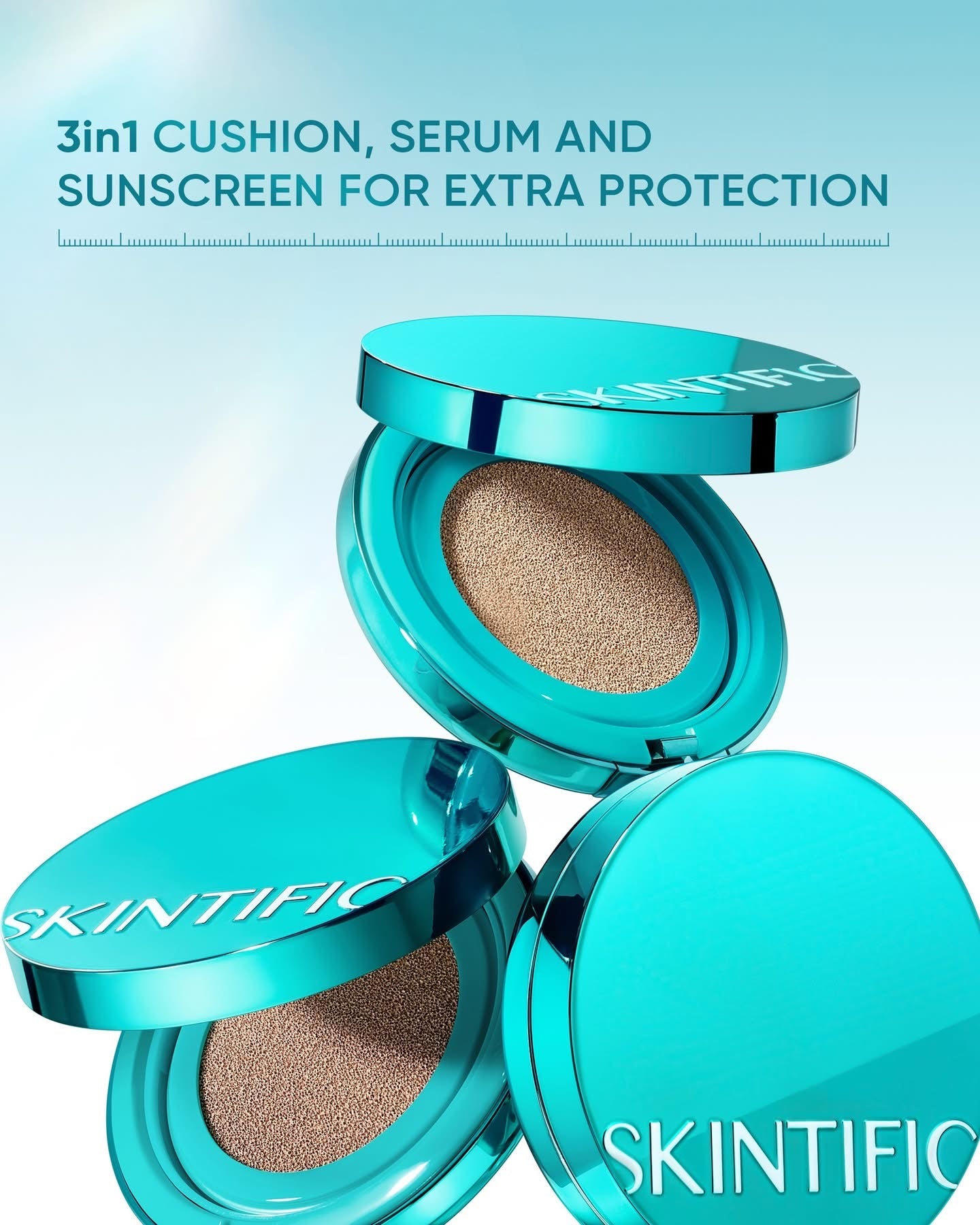 SKINTIFIC Perfect Stay Serum Matte Cushion SPF 50 PA++++ (Choose a Shade)
