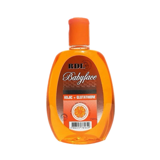 RDL Babyface Kojic + Glutathione Facial Cleanser 150ml