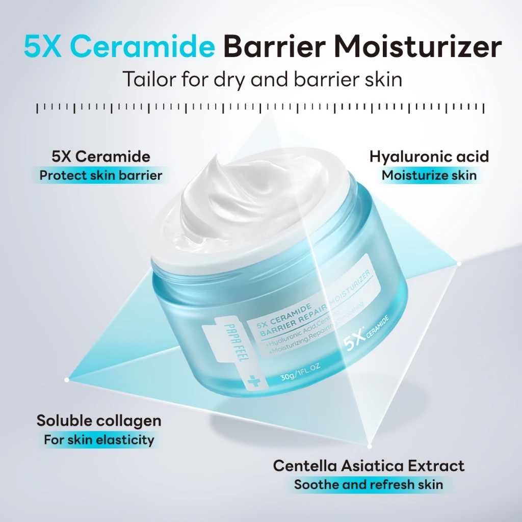 PAPA FEEL 5X Ceramide Repair Barrier Moisturizer 30g