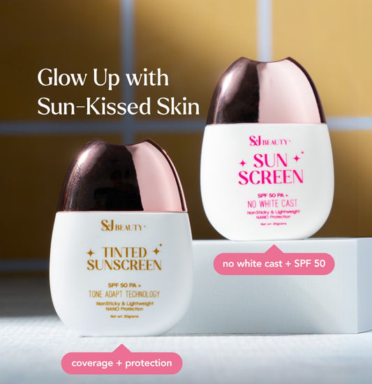 S and J Beauty Suncreen SPF 50 PA+ 30g (Choose a Variant)