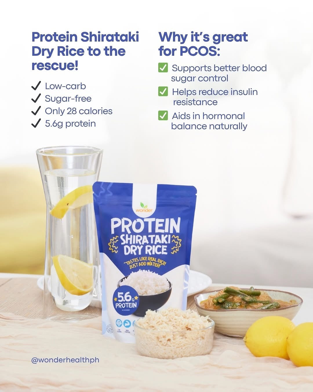 Wonder Protein Shirataki Rice 500g