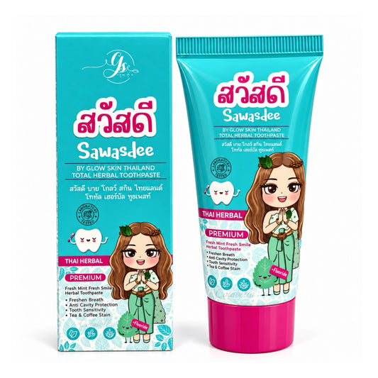 Sawasdee Thai Herbal Whitening Toothpaste 25g