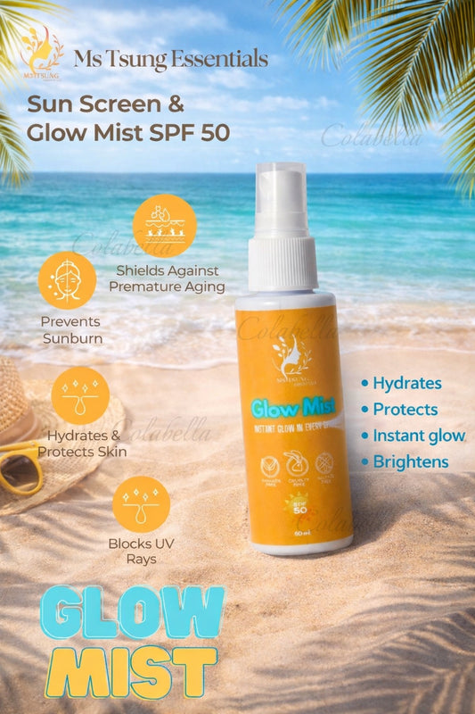 Ms. Tsung Essentials Glow Mist SPF 50 60ml