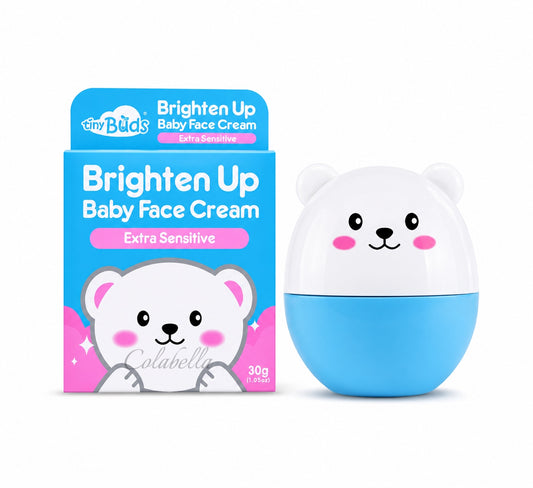 Tiny Buds Extra Sensitive Brighten Up Baby Face Cream 30g