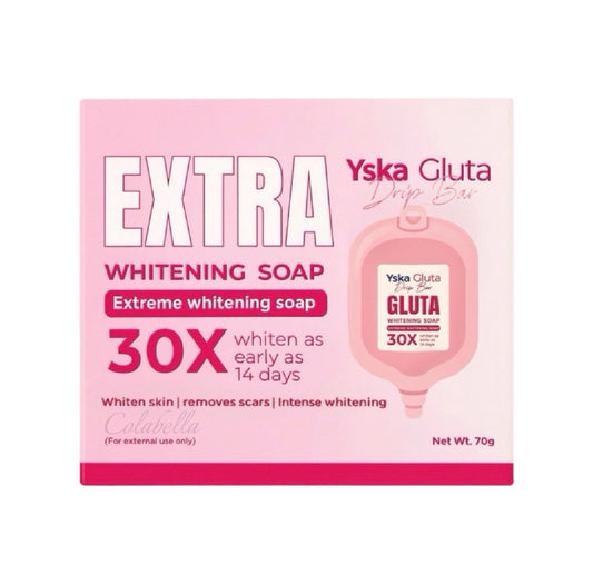 YSKA Gluta Drip Bar 30x Extreme Whitening Soap 70g