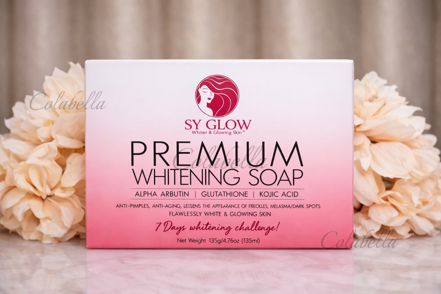 SY Glow Premium Whitening Soap 125g