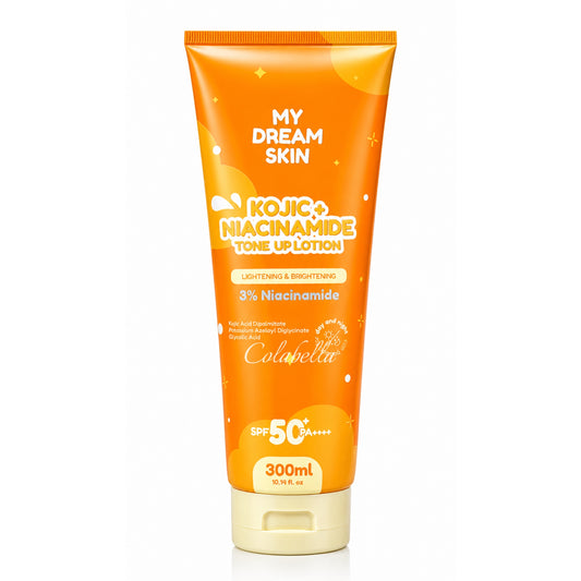 My Dream Skin Kojic + Niacinamide Whitening Lotion SPF50 300ml (New Packaging)