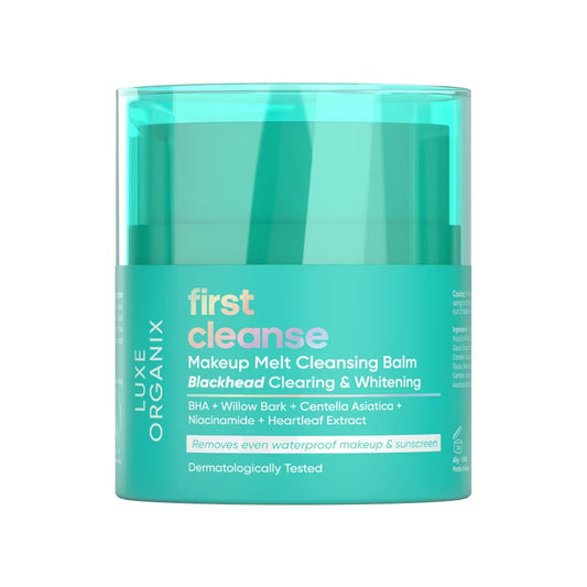 Luxe Organix First Cleanse Blackhead Clearing & Soothing Cleansing Balm 45g