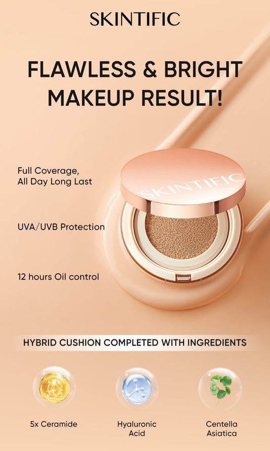 SKINTIFIC Cover All Perfect Cushion SPF35 PA++++