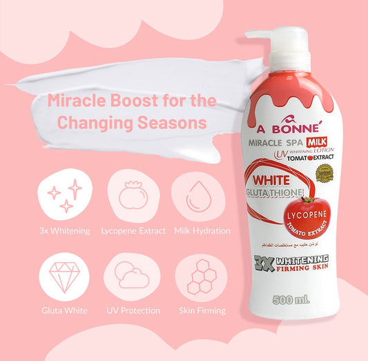 A Bonne’ Miracle Spa Milk Lotion with Tomato Extract 500ml