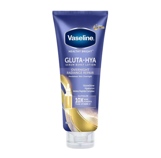 Vaseline Gluta-Hya Serum Burst Lotion Overnight Radiance Repair 330ml