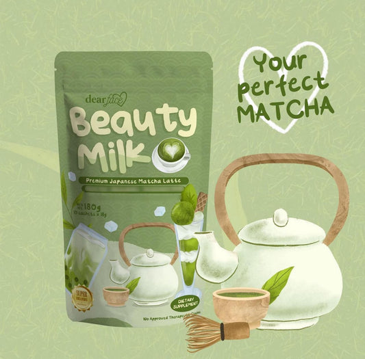 Dear Face Beauty Milk Matcha Latte 10s