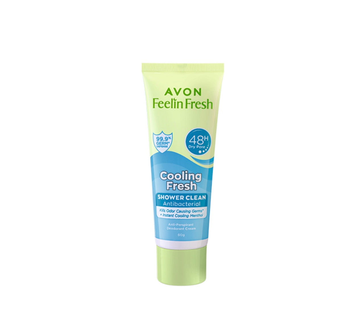 Avon Feelin Fresh Antibac Cooling Fresh Deo Cream 55g Colabella avon-feelin-fresh-antibac-cooling-fresh-deo-cream-55g-colabella