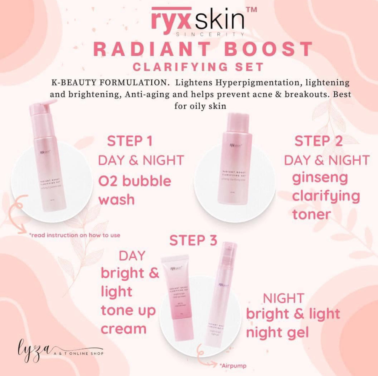 RYX Skin Radiant Boost Clarifying Set – Colabella