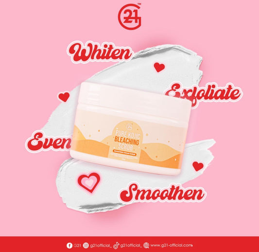 G21 Pure Kojic Bleaching Cream Scrub 300g (Choose a Variant)