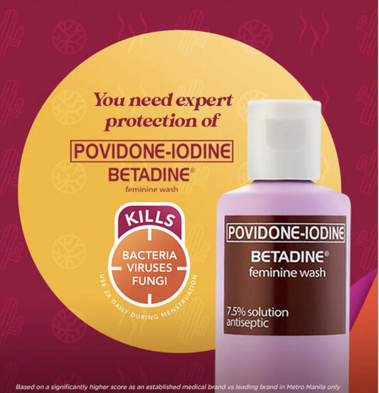 Betadine Antiseptic Feminine Wash 100ml