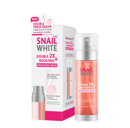 SNAILWHITE Double Boosting Brightening Serum 40ml + 40ml