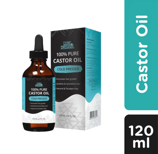Luxe Organix Castor Oil Drops 120ml