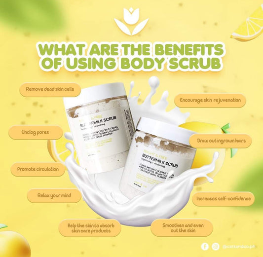 Catt & Co Bright & Free Buttermilk Scrub 250ml