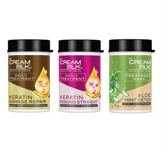 Creamsilk Daily Hair Treatment Tub 650ml (Choose a Variant)