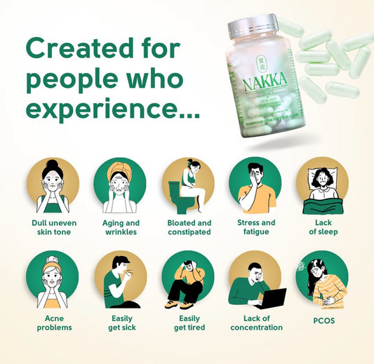 Nakka Glutathione by HebeSkin 30capsules