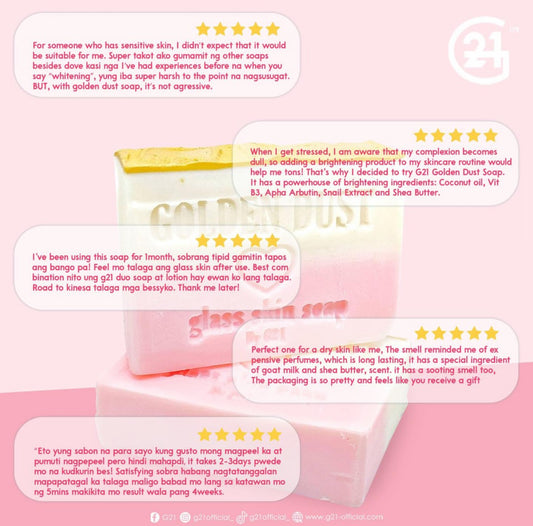 G21 Golden Dust Soap 135g