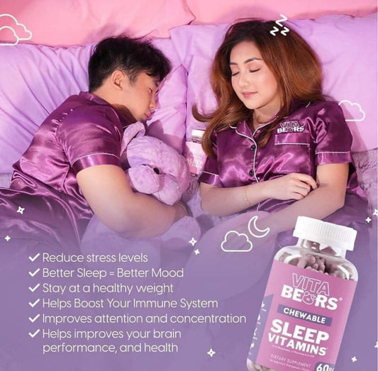Vita Bears Sleep Vitamins 60 Gummies