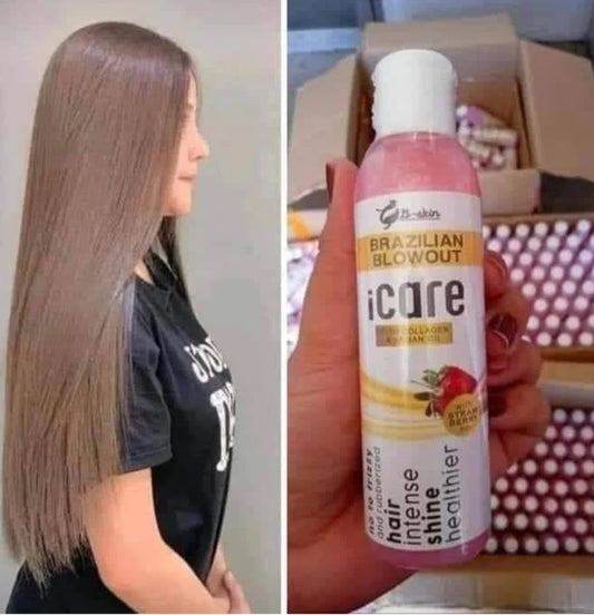 iCare Brazilian Blowout Collagen & Argan Oil Hair Treatment 100ml