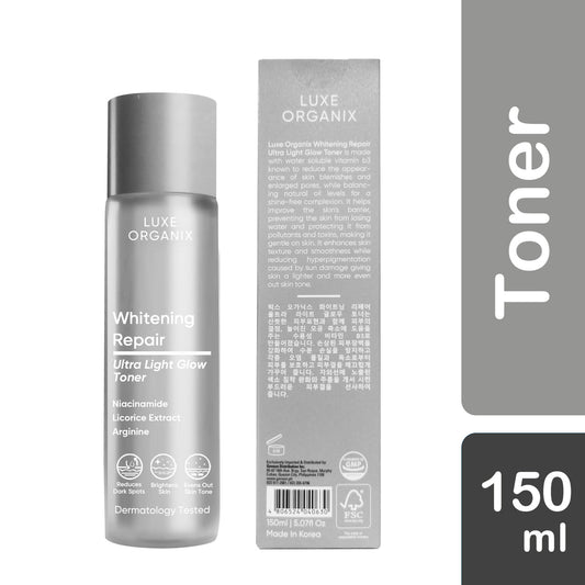 Luxe Organix Whitening Repair Toner 150ml