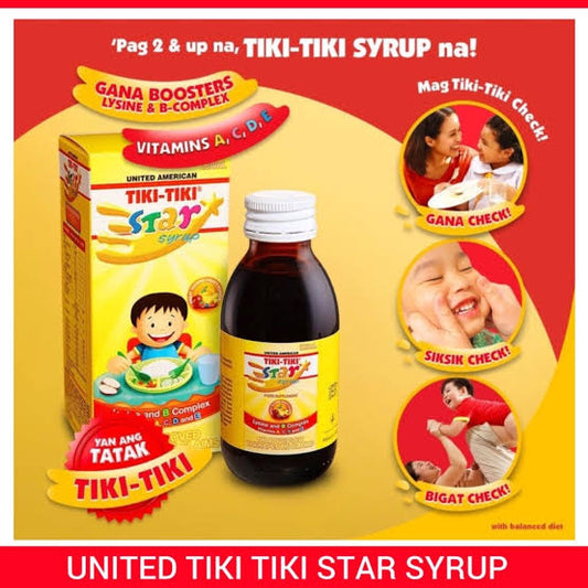 Tiki-Tiki Star Syrup 120ml
