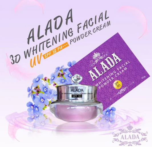 Alada 3D Whitening Facial Powder Cream 10g SPF50