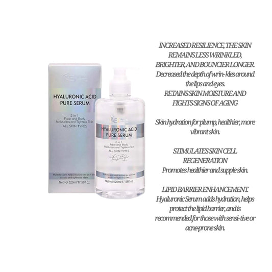 Ashley Shine Hyaluronic Acid Pure Serum 520ml